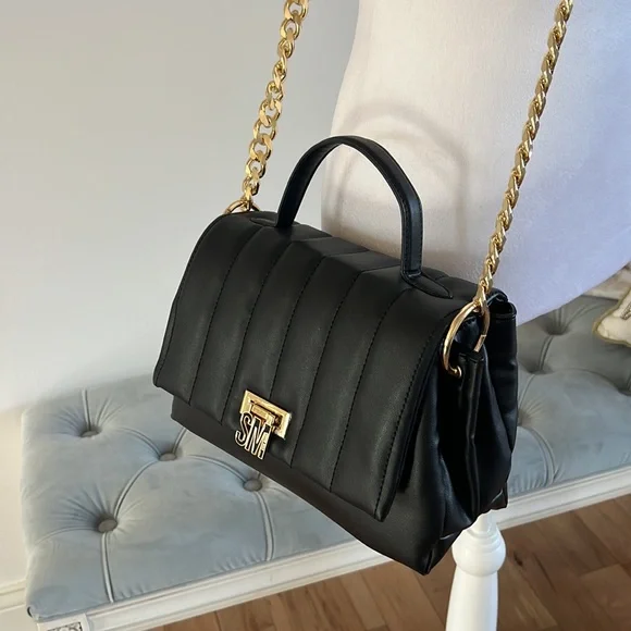 ✨NWT ✨Steve Madden black quilted purse - Picture 7 of 7